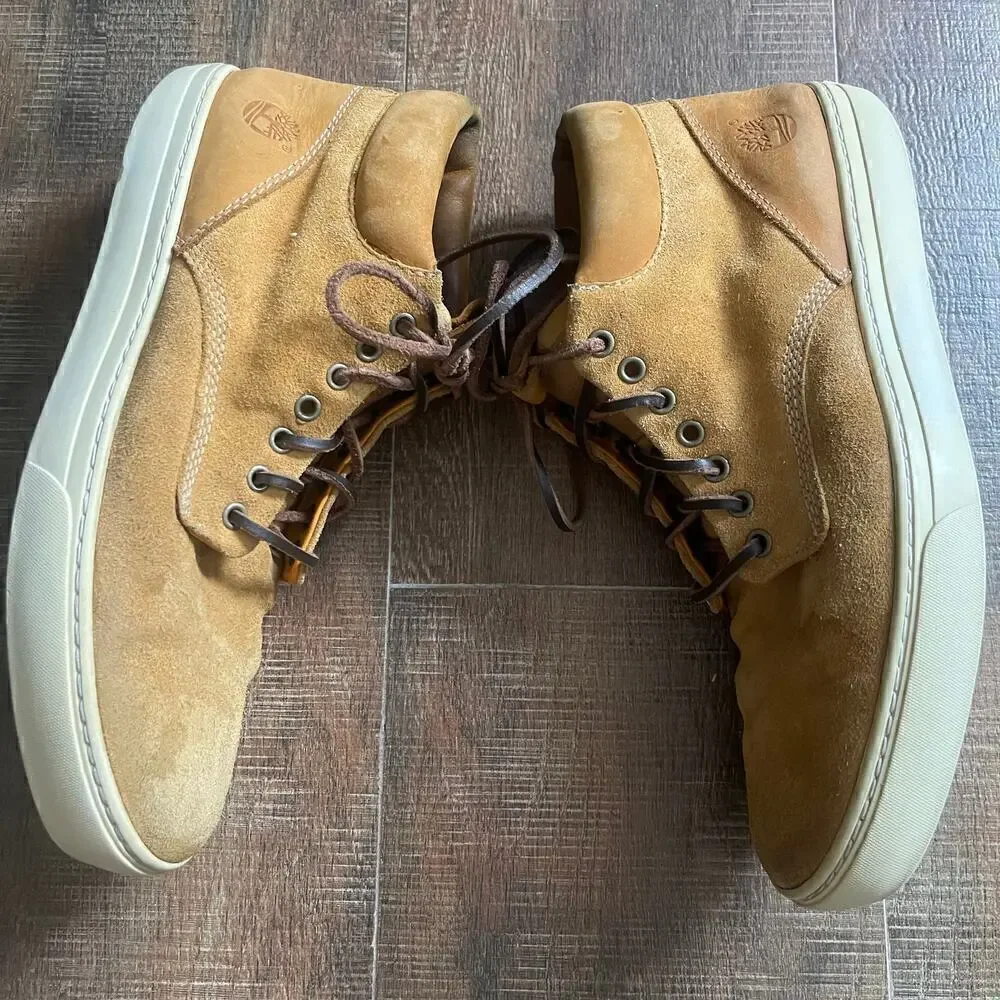 Timberland Adventure 2.0 Cupsole Tan Chukka Men's Leather Boots Size 12